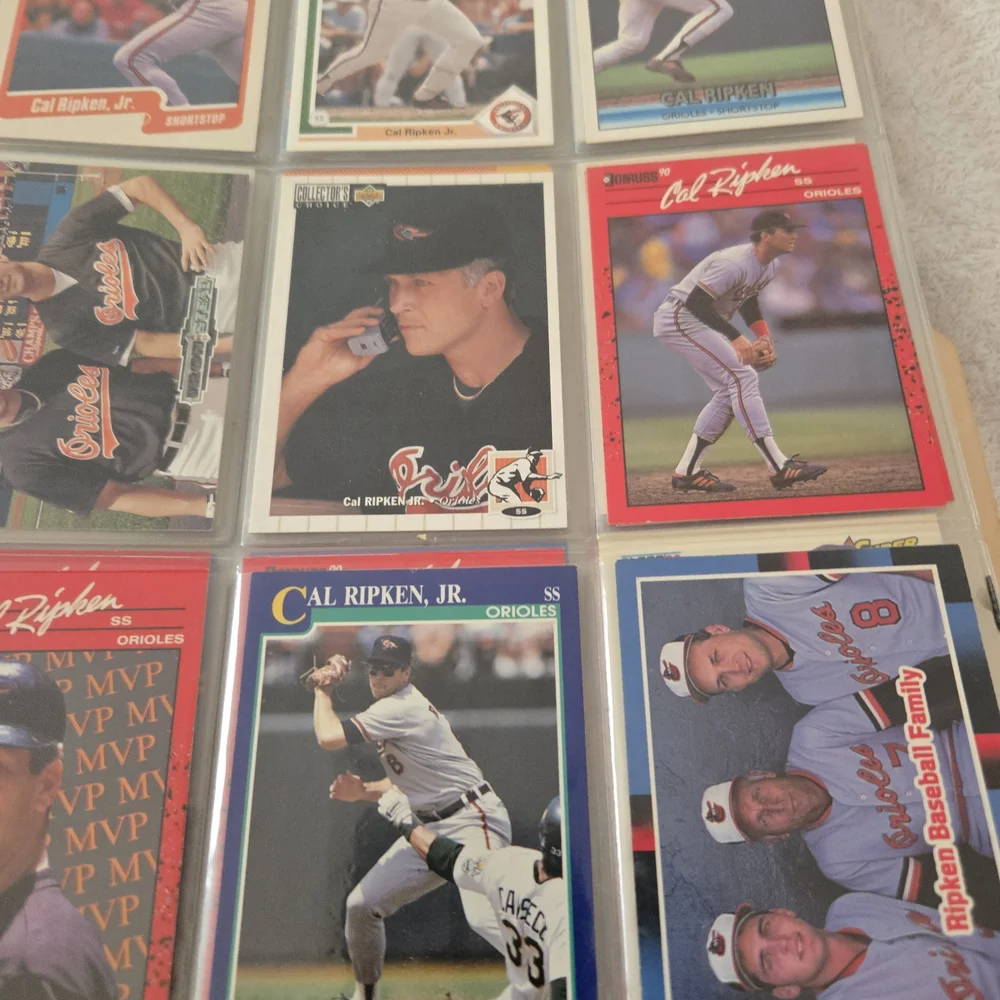 Cal Ripken Jr. Baseball Card Collection 200+ - Picture 5 of 15